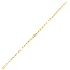 0.12 Carat Diamond Round Bracelet