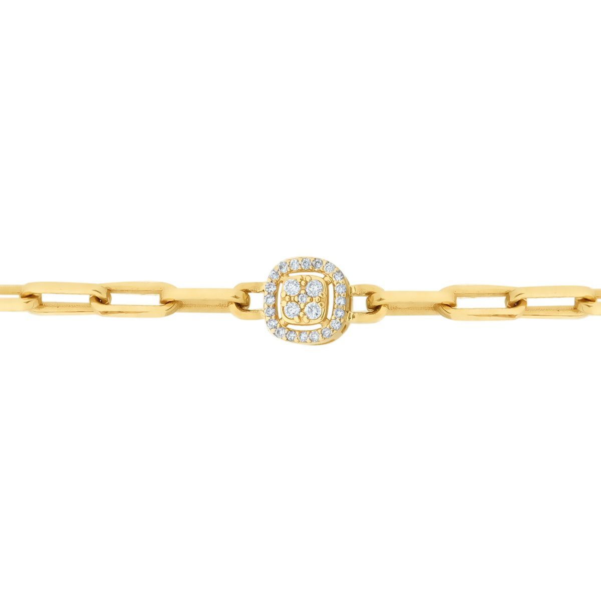 0.12 Carat Diamond Round Bracelet