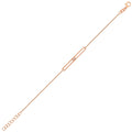 0.04 Carat Diamond Stone Bracelet