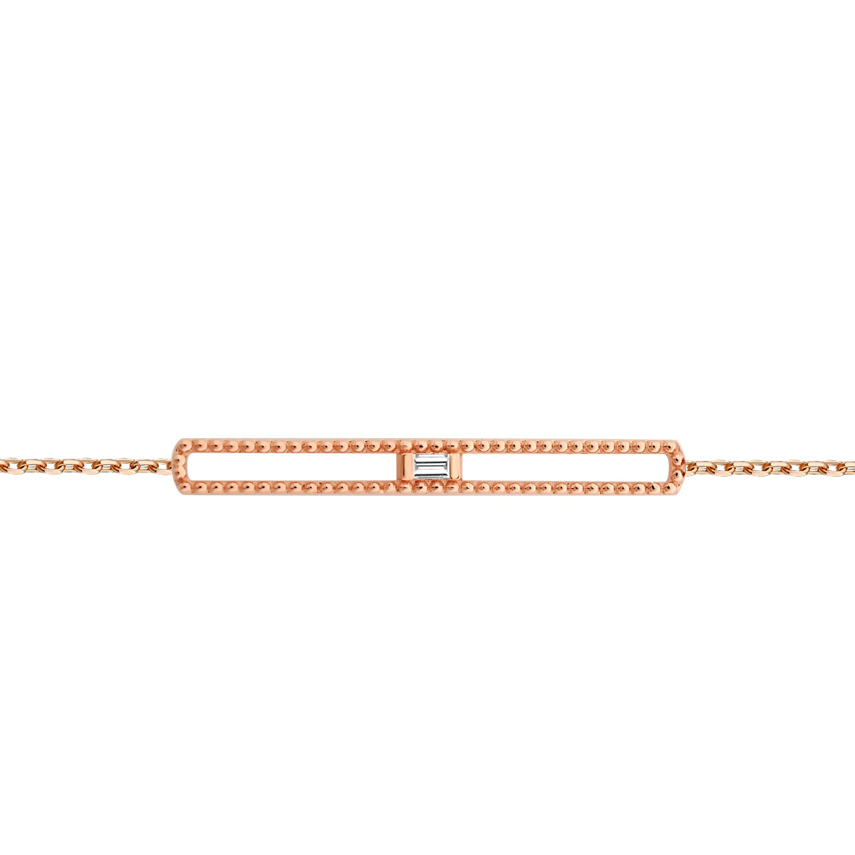 0.04 Carat Diamond Stone Bracelet