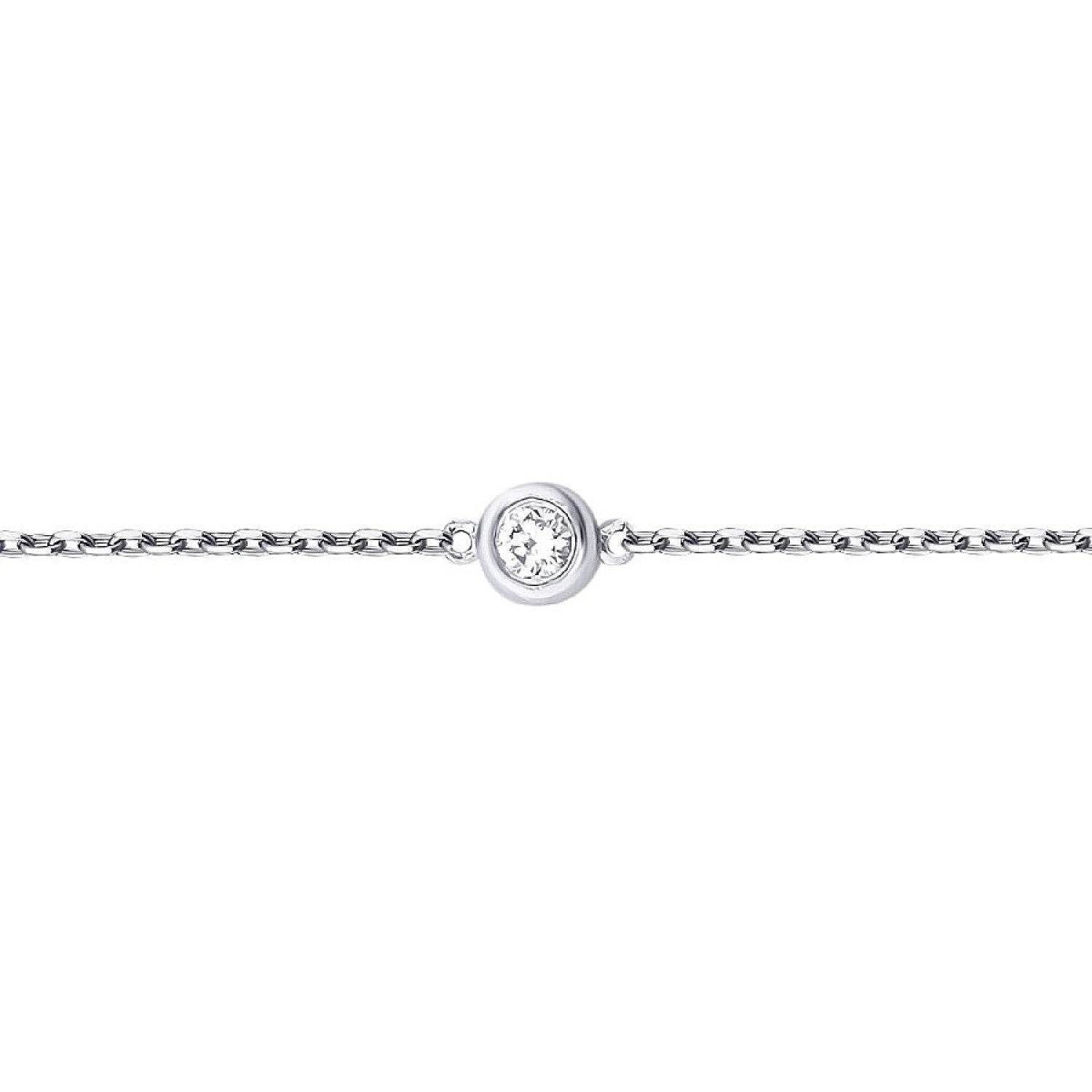 0.06 Carat Diamond Solitaire Bracelet