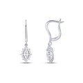0.88 Carat Diamond Marquise Earrings
