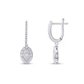 0.51 Carat Diamond Baguette Earrings