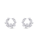 0.66 Carat Diamond Baguette Trend Earrings