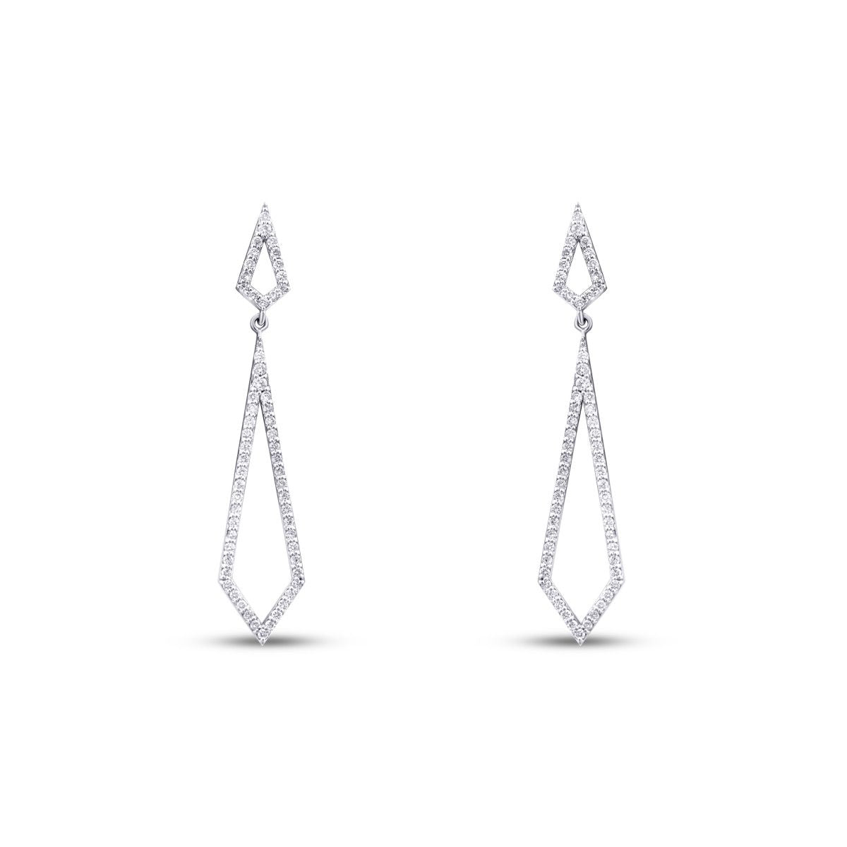 0.48 Carat Diamond Trend Earrings