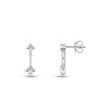 0.12 Carat Diamond Dangle Earring