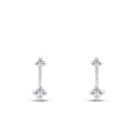 0.12 Carat Diamond Dangle Earring