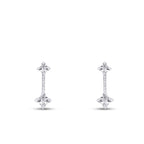 0.12 Carat Diamond Dangle Earring