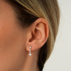 0.12 Carat Diamond Dangle Earring