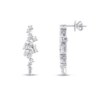 0.85 Carat Diamond Baguette Trend Earring