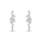 0.85 Carat Diamond Baguette Trend Earring