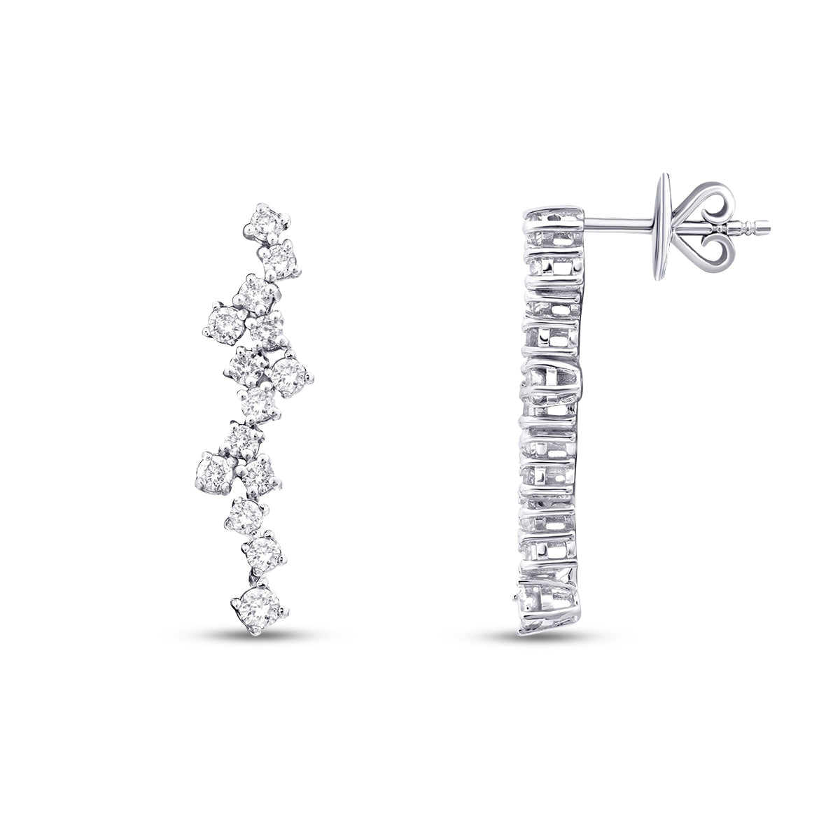 0.62 Carat Diamond Trend Earring