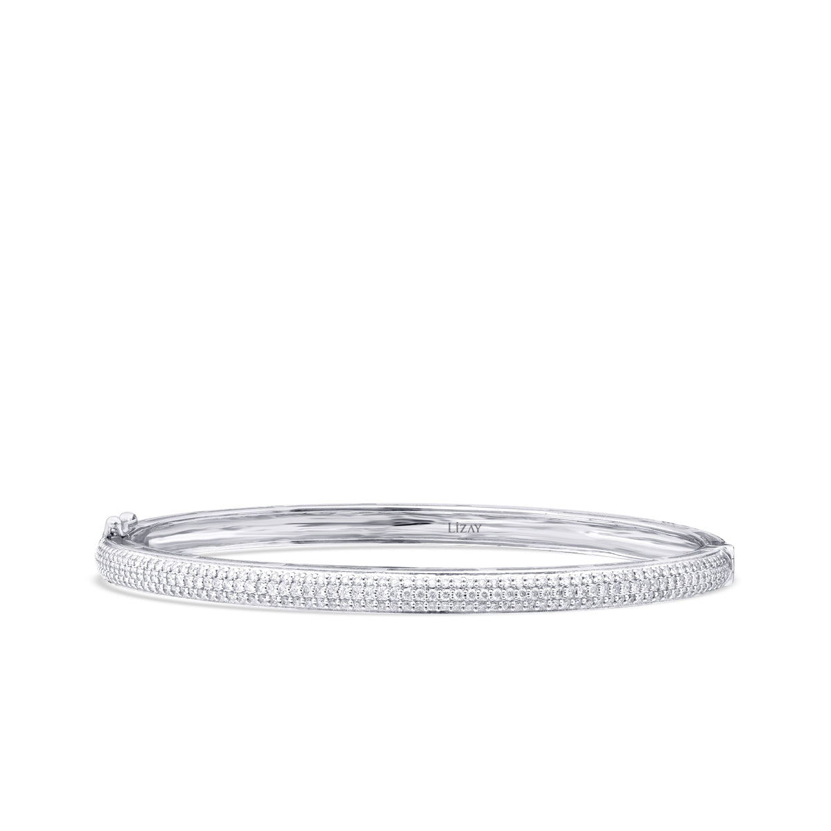 1.04 Carat Diamond Baguette Cuff