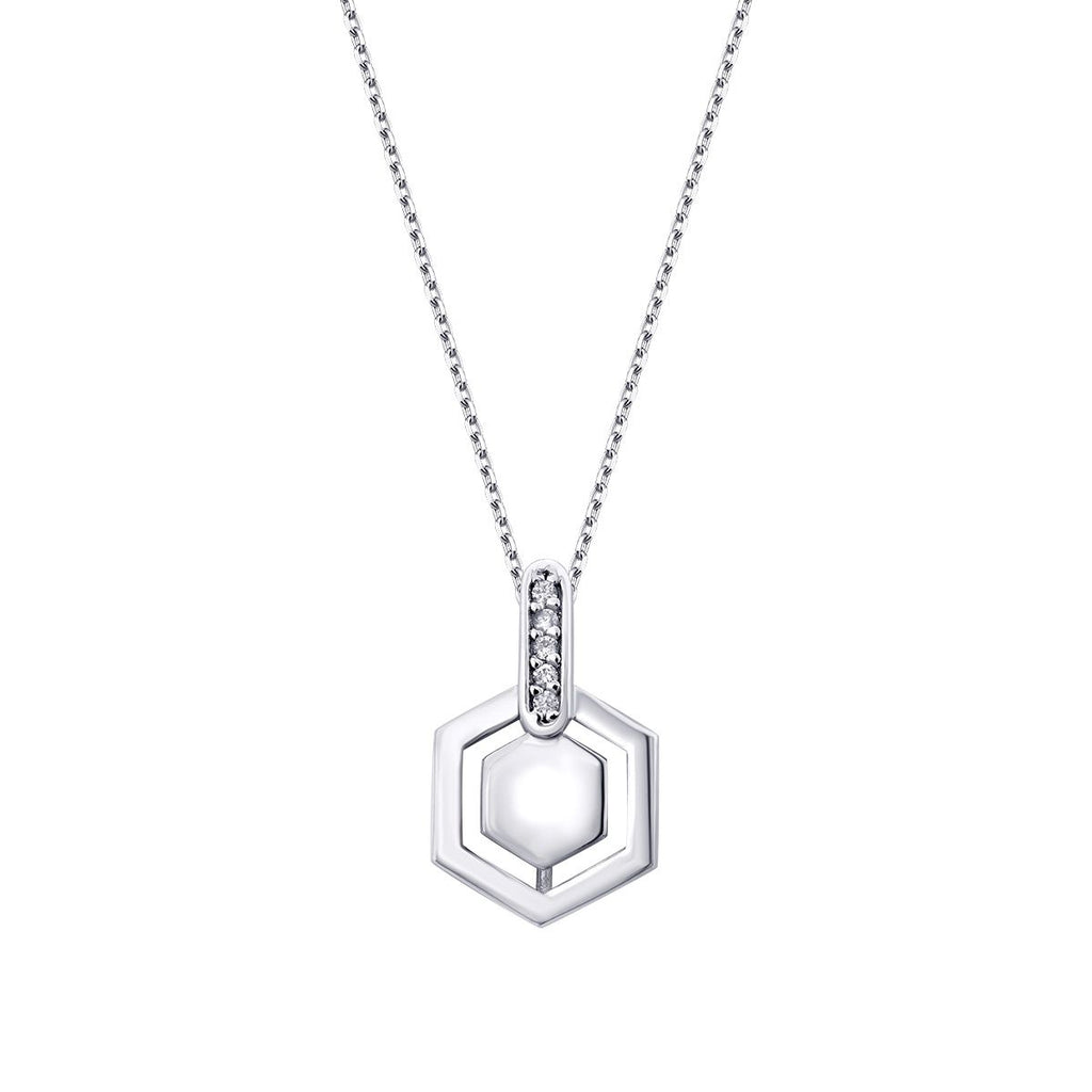 0.05 Carat Diamond Trend Necklace