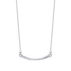 0.18 Carat Diamond Round Trend Necklace