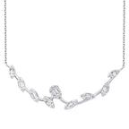 0.31 Carat Diamond Baguette Trend Necklace