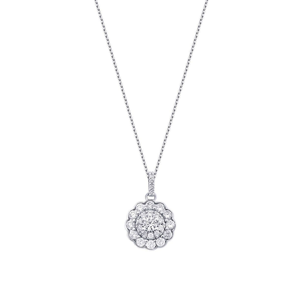 0.53 Carat Diamond Trend Necklace