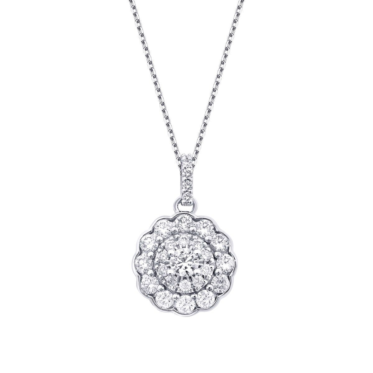 0.53 Carat Diamond Trend Necklace