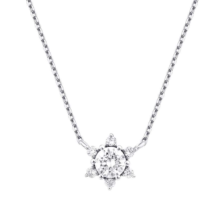 0.29 Carat Diamond Solitaire Necklace
