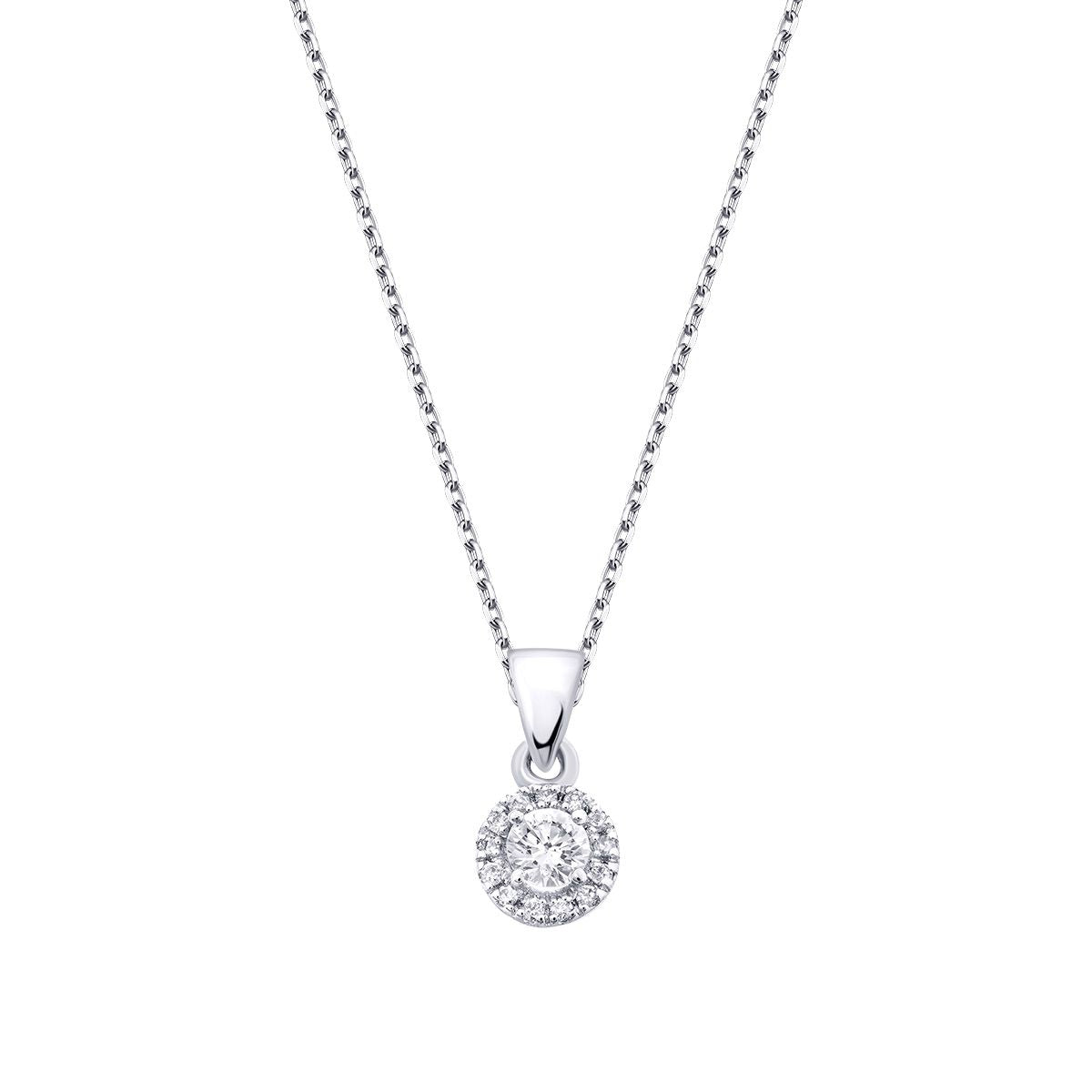 0.13 Carat Diamond Trend Necklace