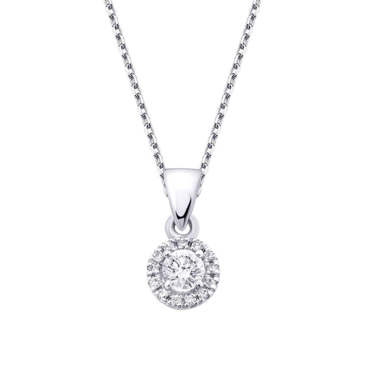 0.13 Carat Diamond Trend Necklace