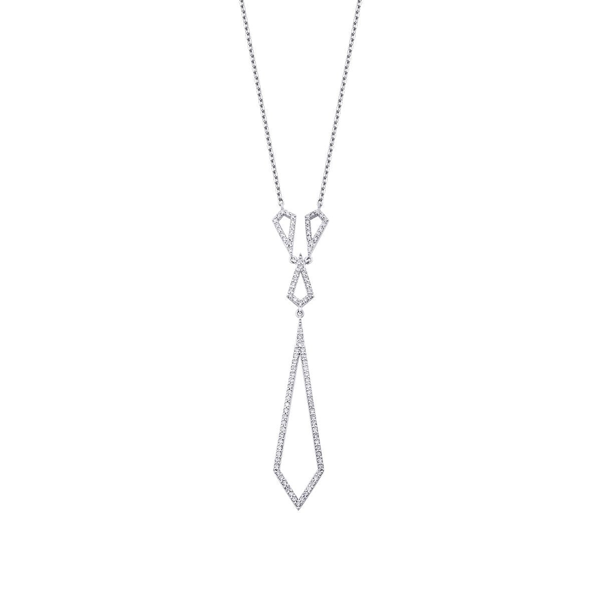 0.41 Carat Diamond Trend Necklace