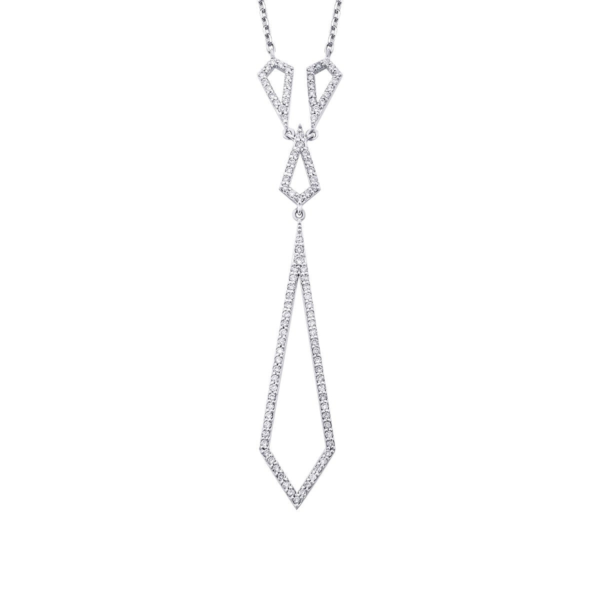 0.41 Carat Diamond Trend Necklace