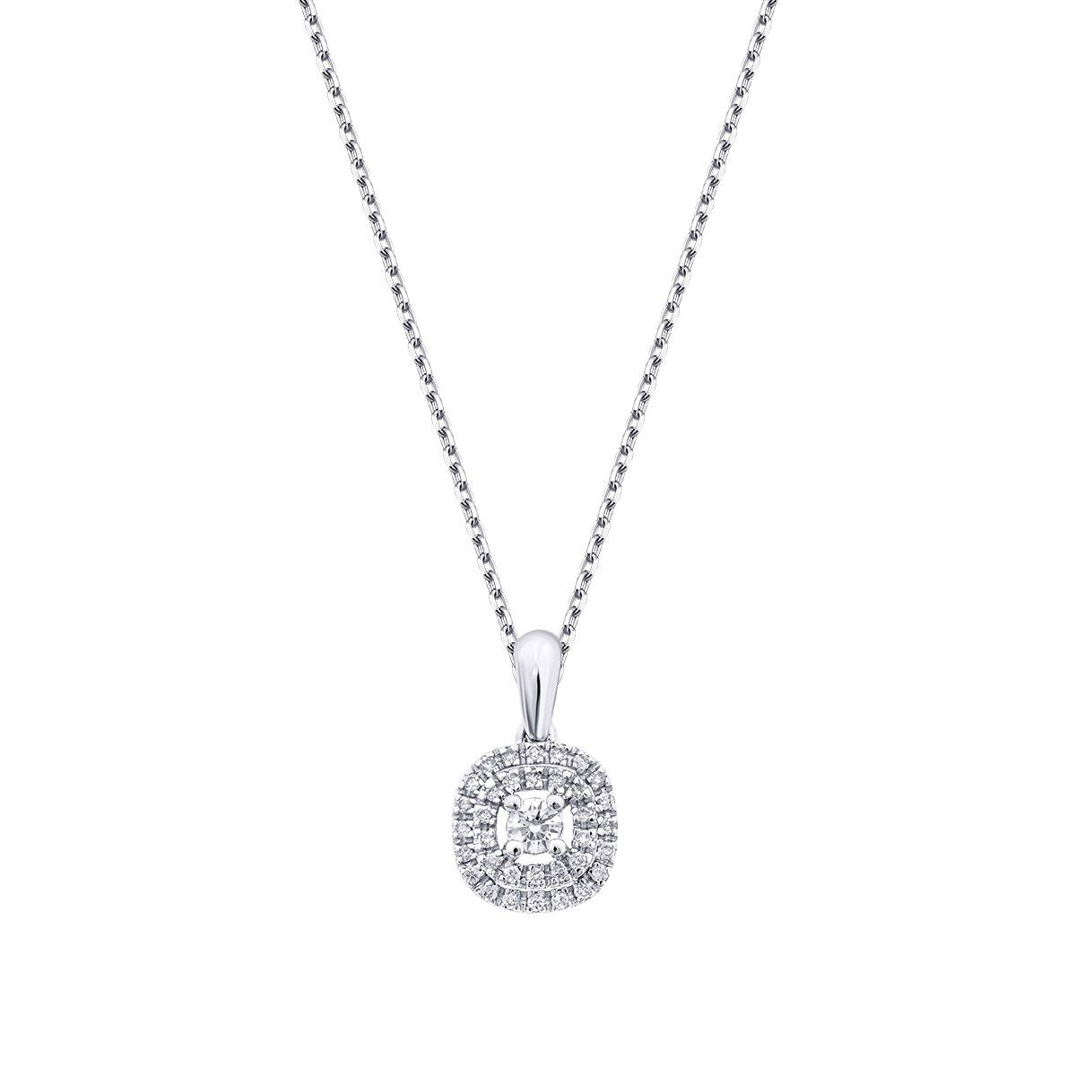 0.21 Carat Diamond Trend Necklace
