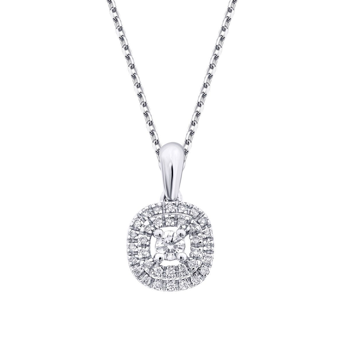 0.21 Carat Diamond Trend Necklace