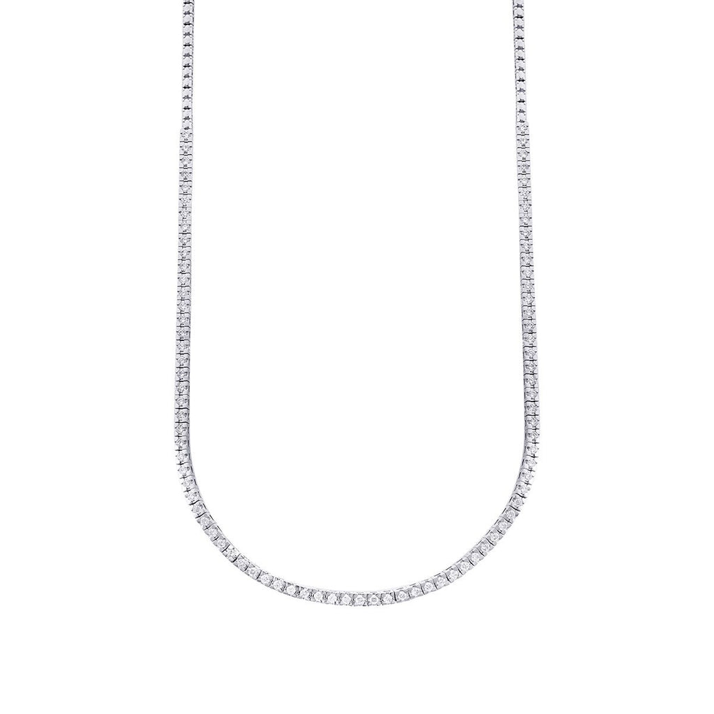 1.46 Carat Diamond Eternity Tennis Neckband