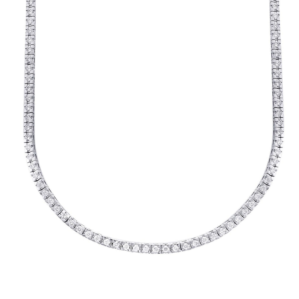 1.46 Carat Diamond Eternity Tennis Neckband