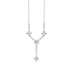 0.12 Carat Diamond Dangle Neckband