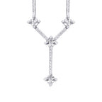 0.12 Carat Diamond Dangle Neckband