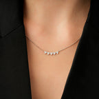 0.32 Carat Diamond Heart Necklace