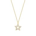 0.07 Carat Diamond Star Necklace