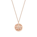 0.03 Carat Diamond Eye Trend Necklace