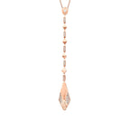 0.40 Carat Diamond Snake Trend Necklace