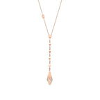 0.40 Carat Diamond Snake Trend Necklace