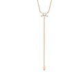 0.45 Carat Diamond Dangle Detailed Trend Necklace
