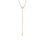 0.45 Carat Diamond Dangle Detailed Trend Necklace