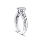 0.52 Carat Diamond Baguette Ring