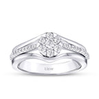 0.43 Carat Diamond Round Stone Ring