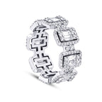 2.06 Carat Diamond Baguette Eternity Ring