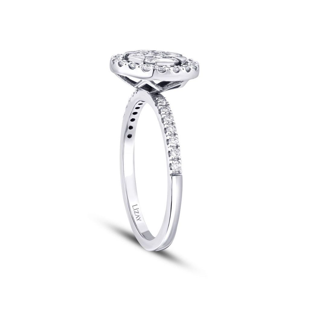 0.59 Carat Diamond Trend Ring