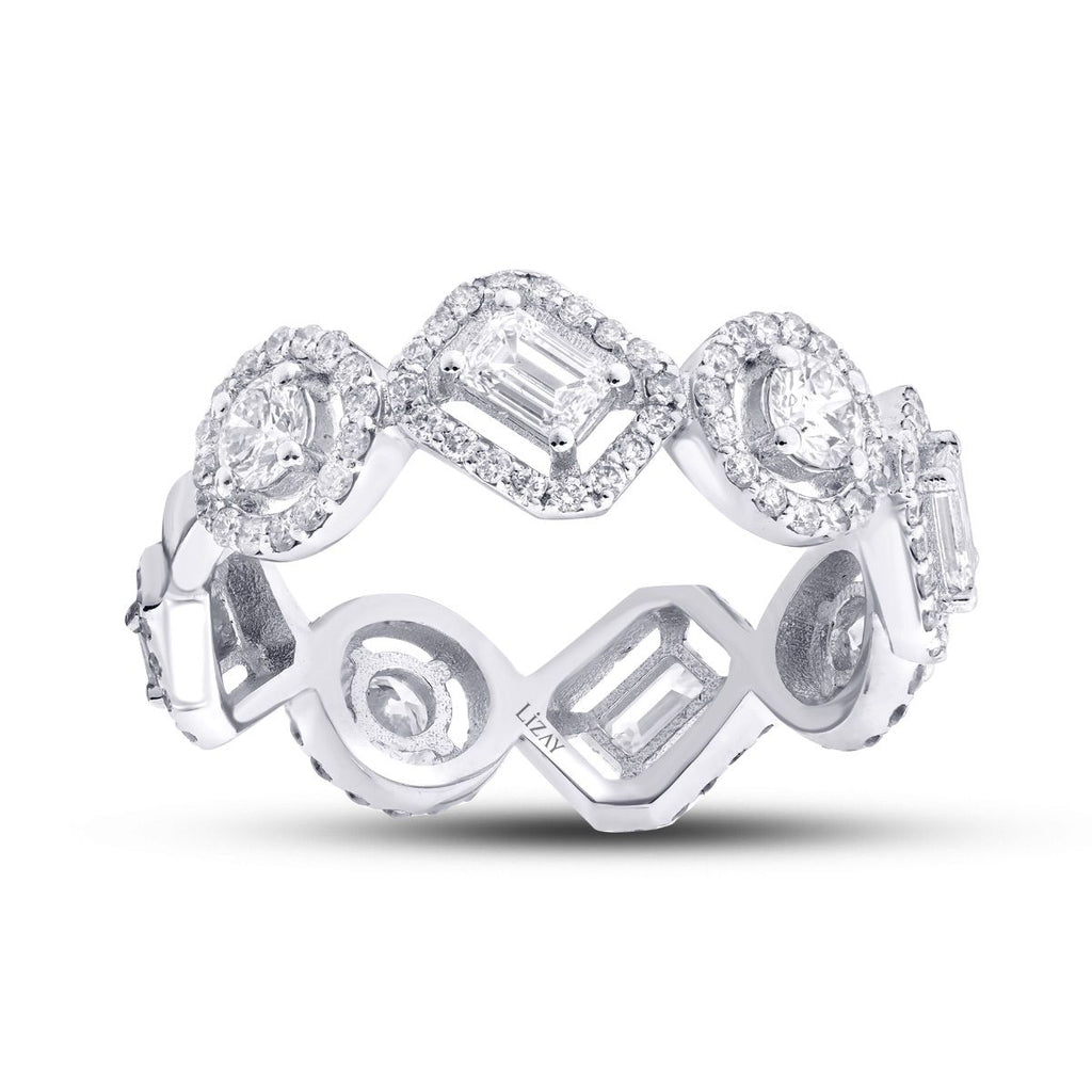 1.54 Carat Diamond Trend Eternity Ring