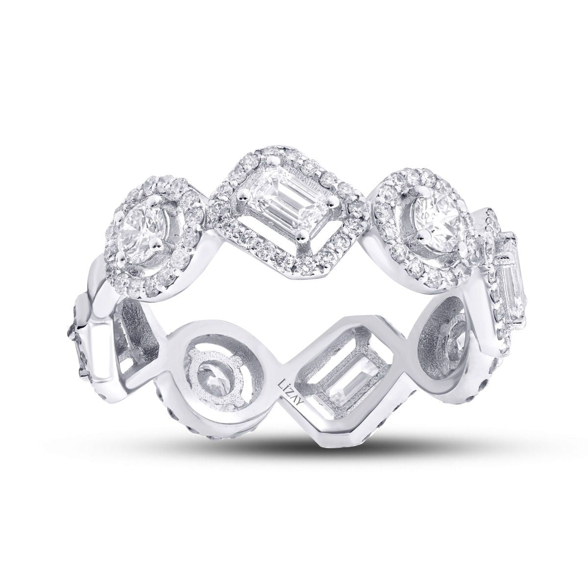 1.54 Carat Diamond Trend Eternity Ring