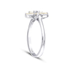 0.64 Carat Diamond Marquise Fancy Ring