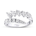 1.01 Carat Diamond Spiral Trend Ring
