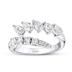 1.01 Carat Diamond Spiral Trend Ring