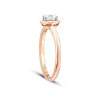 0.26 Carat Diamond Oval Solitaire Ring